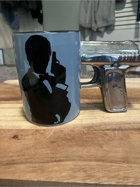 Secret Agent 007 Novelty Ceramic Coffee Mug